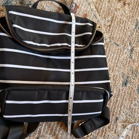 Universal Thread Black and White Striped Backpack - Picture 7 of 7